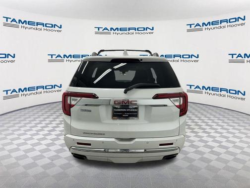 White Frost Tricoat 2020 GMC Acadia Denali