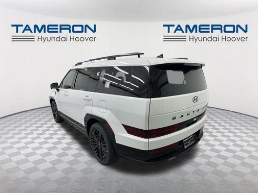 Serenity White 2026 Hyundai SANTA FE HEV Calligraphy