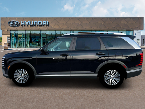 Abyss Black Pearl 2026 Hyundai Palisade Hybrid Blue SEL Premium 8P