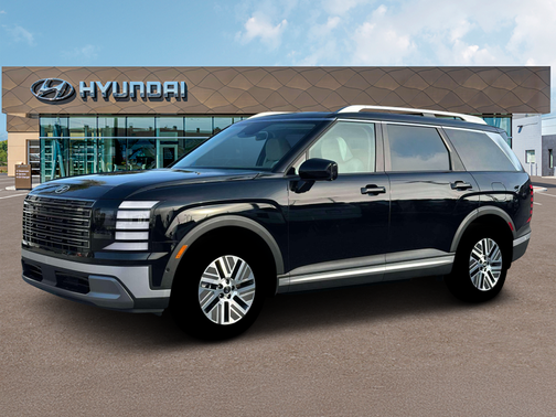 Abyss Black Pearl 2026 Hyundai Palisade Hybrid Blue SEL Premium 8P