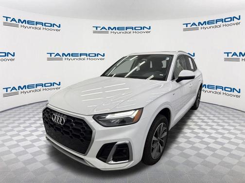 Arkona White 2024 Audi Q5 45 S line Premium Plus