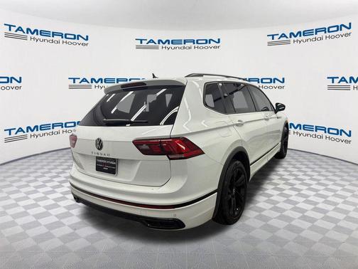 Opal White Pearl 2024 Volkswagen Tiguan 2.0T SE R-Line Black