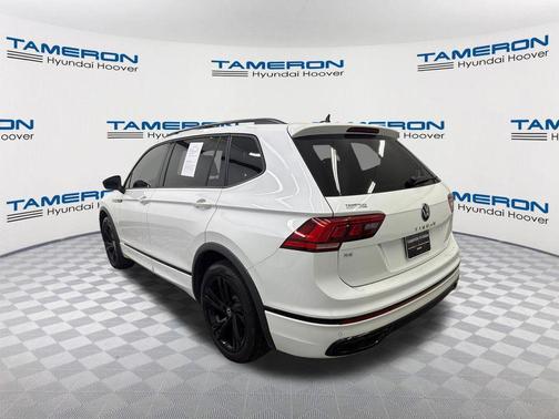 Opal White Pearl 2024 Volkswagen Tiguan 2.0T SE R-Line Black