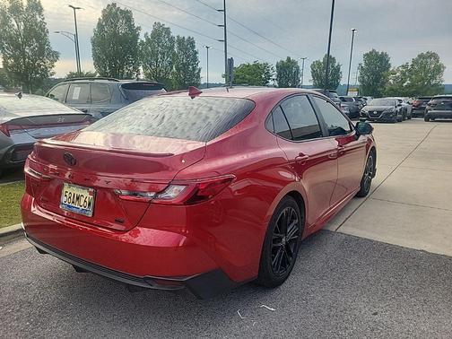 Supersonic Red 2025 Toyota Camry SE