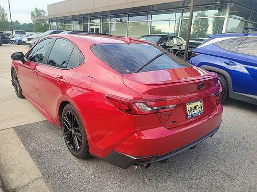Supersonic Red 2025 Toyota Camry SE