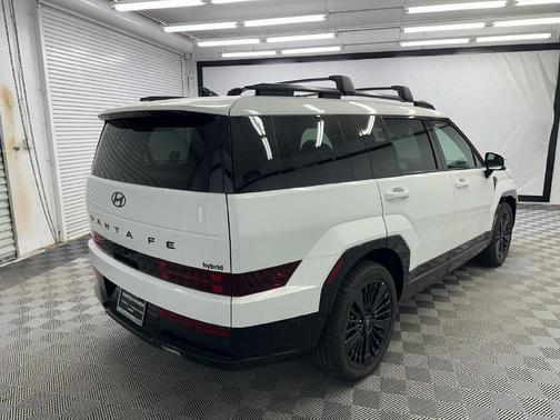 Serenity White 2027 Hyundai SANTA FE HEV Calligraphy