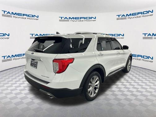 Oxford White 2022 Ford Explorer Limited