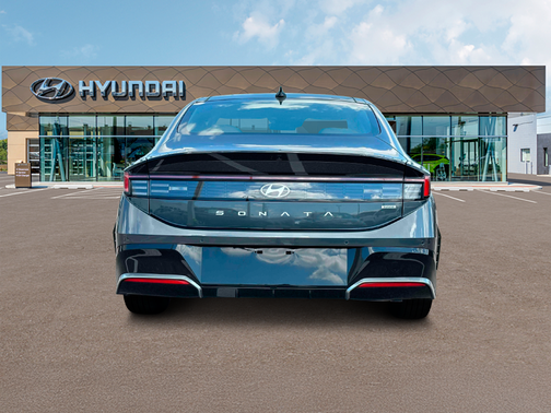 Portofino Gray 2024 Hyundai SONATA Hybrid Limited