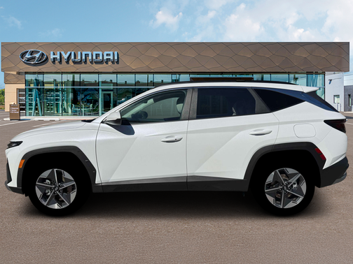 Creamy White Pearl 2026 Hyundai TUCSON Hybrid SEL