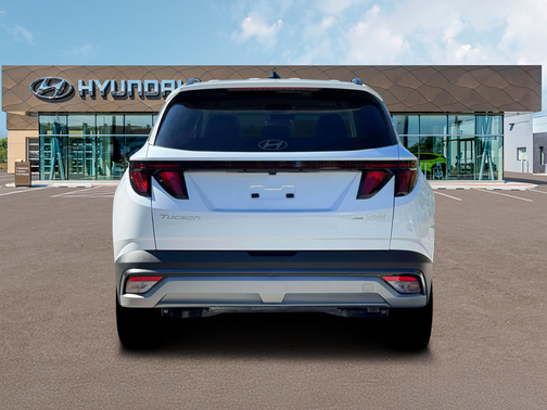 Creamy White Pearl 2026 Hyundai TUCSON Hybrid SEL