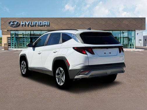 Creamy White Pearl 2026 Hyundai TUCSON Hybrid SEL