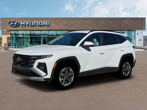 Creamy White Pearl 2026 Hyundai TUCSON Hybrid SEL