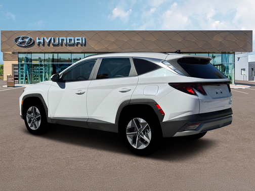 Creamy White Pearl 2026 Hyundai TUCSON Hybrid SEL
