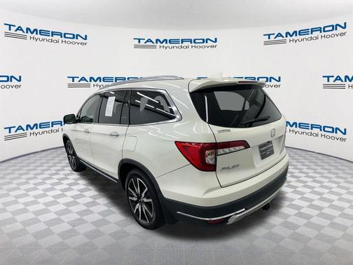 White Diamond Pearl 2019 Honda Pilot Elite