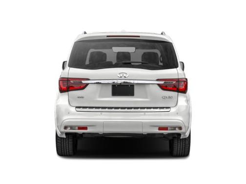 Moonstone White 2023 INFINITI QX80 Luxe