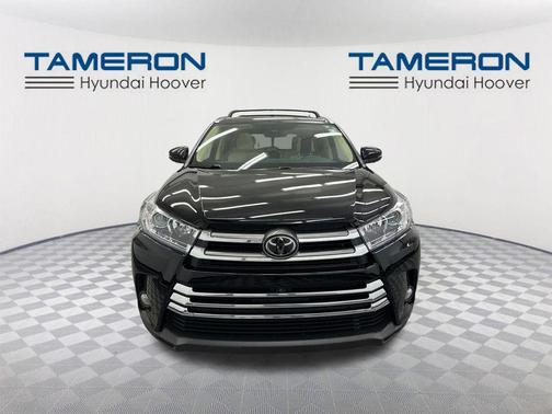 Midnight Black Metallic 2018 Toyota Highlander Limited Platinum