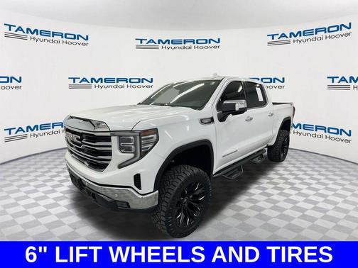 Summit White 2024 GMC Sierra 1500 SLT