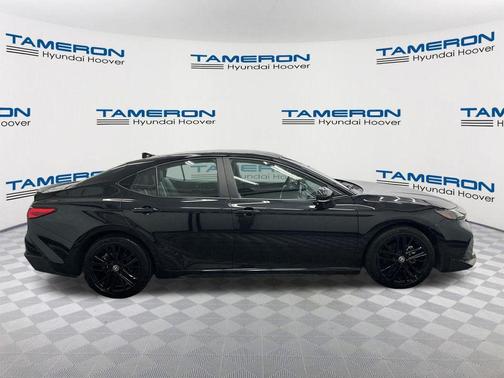 Midnight Black Metallic 2025 Toyota Camry SE