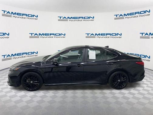 Midnight Black Metallic 2025 Toyota Camry SE