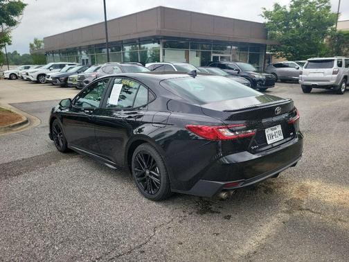 Midnight Black Metallic 2025 Toyota Camry SE