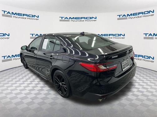 Midnight Black Metallic 2025 Toyota Camry SE