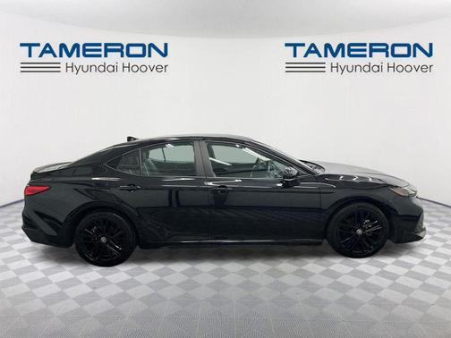 Midnight Black Metallic 2025 Toyota Camry SE
