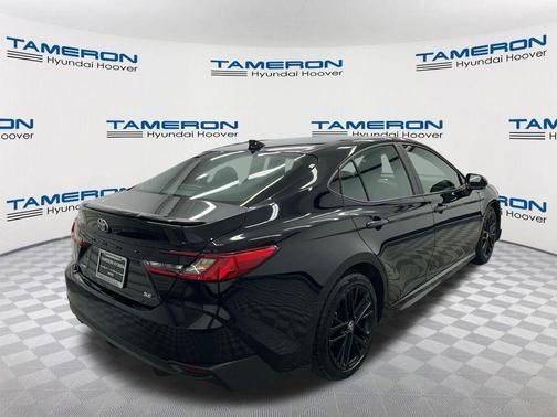 Midnight Black Metallic 2025 Toyota Camry SE