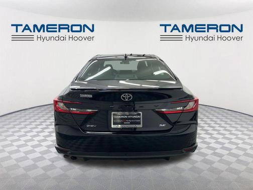 Midnight Black Metallic 2025 Toyota Camry SE
