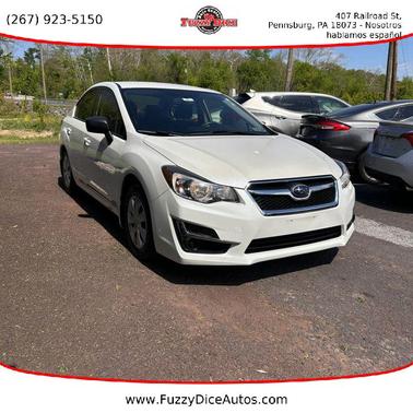 Crystal White Pearl 2015 Subaru Impreza 2.0i