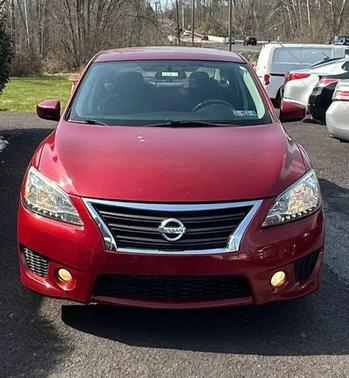 Red Brick 2014 Nissan Sentra SR