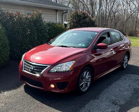 Red Brick 2014 Nissan Sentra SR