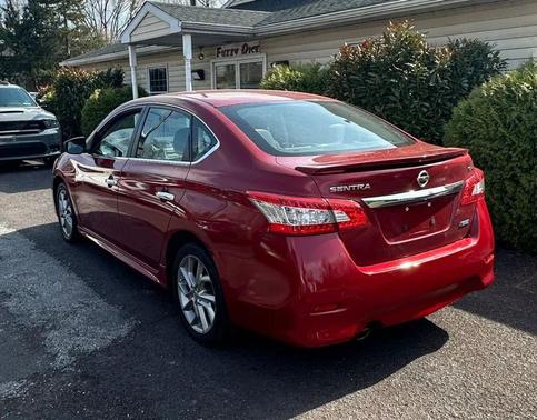 Red Brick 2014 Nissan Sentra SR