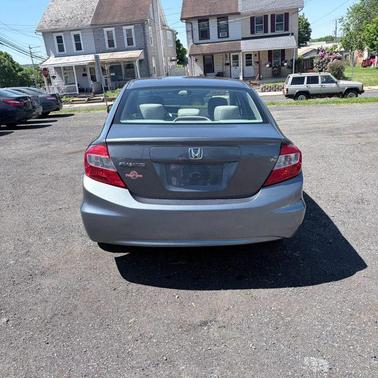 Gray 2012 Honda Civic LX