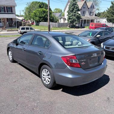 Gray 2012 Honda Civic LX