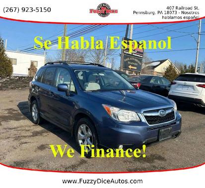 Marine Blue Pearl 2014 Subaru Forester 2.5i Premium