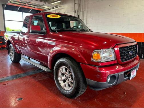 Redfire Clearcoat Metallic 2008 Ford Ranger Sport SuperCab