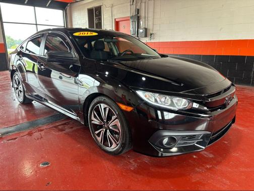 Crystal Black Pearl 2018 Honda Civic EX-T