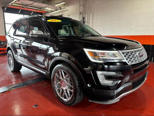 Shadow Black 2017 Ford Explorer sport