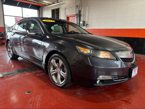 Graphite Luster Metallic 2013 Acura TL Technology