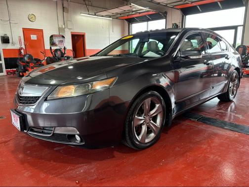 Graphite Luster Metallic 2013 Acura TL Technology
