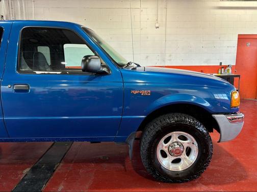 Bright Island Blue CC Metallic 2001 Ford Ranger XLT