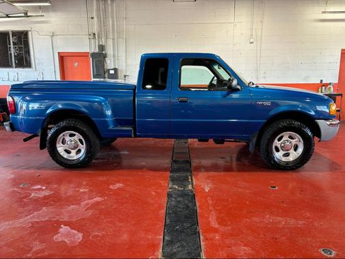 Bright Island Blue CC Metallic 2001 Ford Ranger XLT
