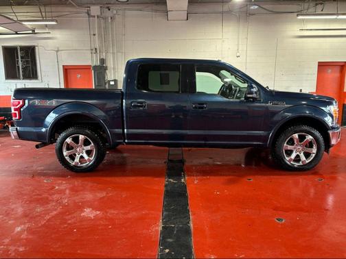 Blue Jeans Metallic 2018 Ford F-150 Lariat