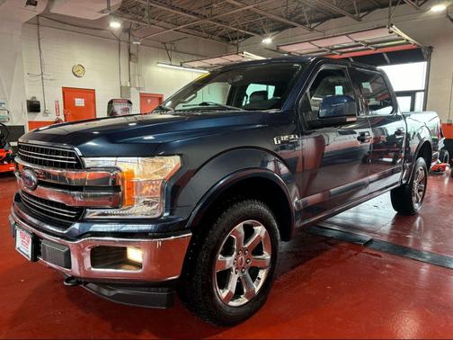 Blue Jeans Metallic 2018 Ford F-150 Lariat