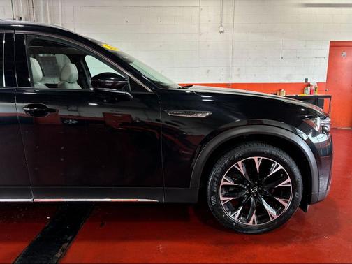 Jet Black Mica 2024 Mazda CX-90 PHEV Premium Sport