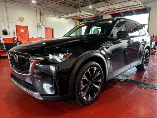 Jet Black Mica 2024 Mazda CX-90 PHEV Premium Sport