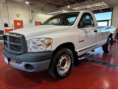 Bright White Clearcoat 2008 Dodge Ram 1500 ST