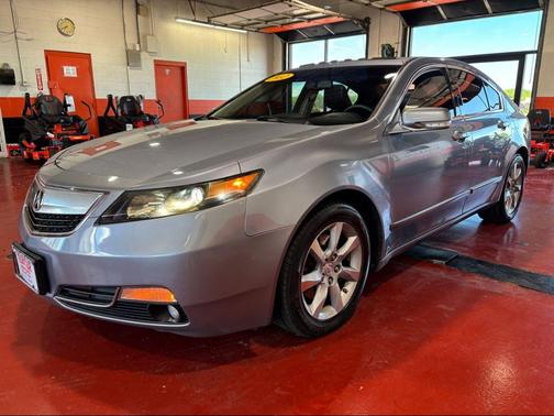 Forged Silver Metallic 2012 Acura TL Technology