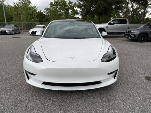 White 2023 Tesla Model 3 Long Range