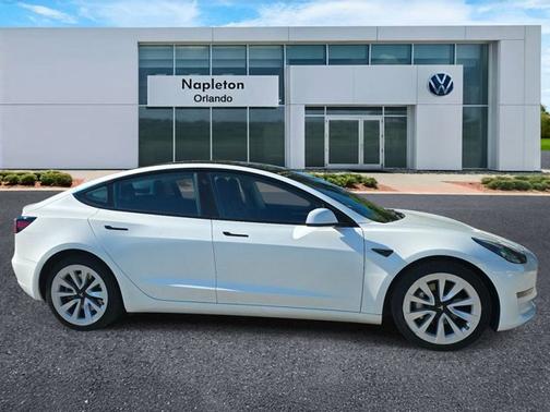 White 2023 Tesla Model 3 Long Range